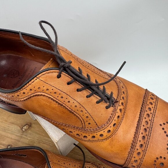 Allen Edmonds Strand Cap-toe Oxford Dress Shoe with Combination Tap Sole men’s s - Picture 5 of 16